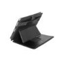 Trust Organiser and Folio Stand for iPad - Black Compatible with iPad 2/3/4
