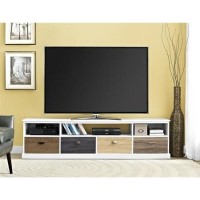 Mercer TV Console for TV's up to 65" in White