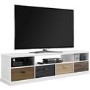 Mercer TV Console for TV's up to 65" in White