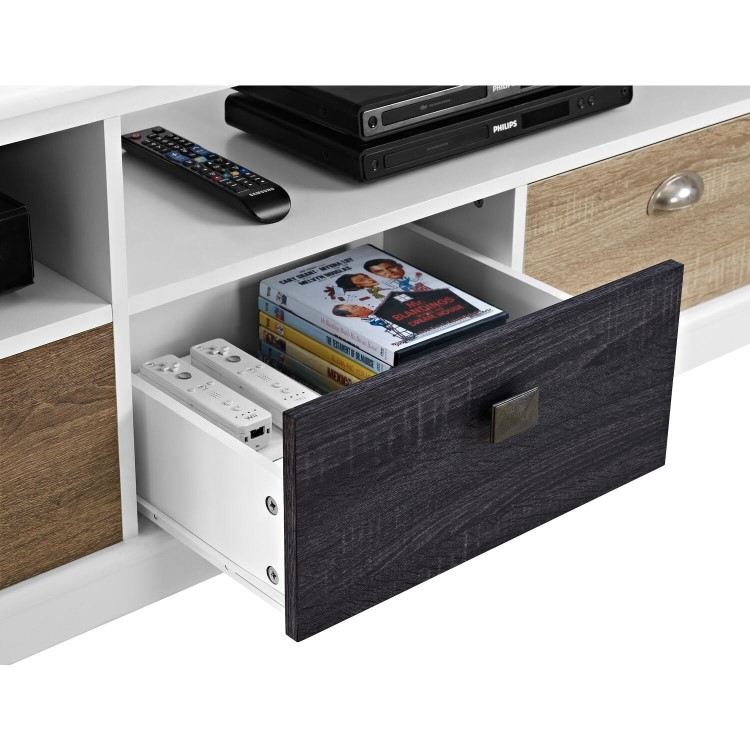 Mercer TV Console for TV's up to 65" in White
