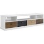 Mercer TV Console for TV's up to 65" in White