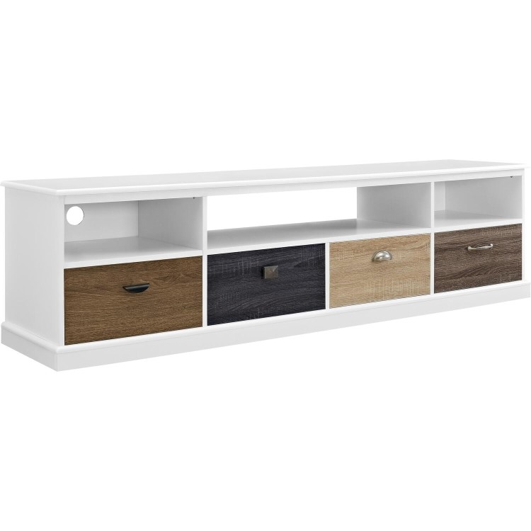 Mercer TV Console for TV's up to 65" in White