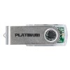 Platinum 32GB Clear Transparent USB 2.0