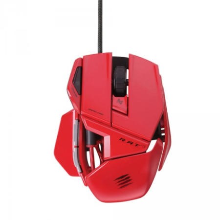 MadCatz Cyborg R.A.T 3 Wired Gaming Mouse 3500dpi - Red - Laptops