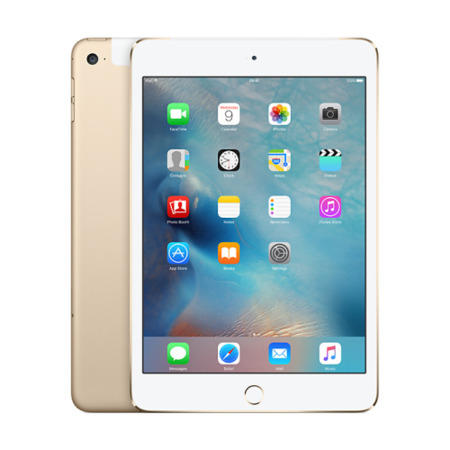 Apple iPad Mini 4 128GB 7.9 Inch iOS 9 Tablet - Gold