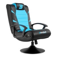 BraZen Pride 2.1 Bluetooth Surround Sound Gaming Chair - Blue BraZen Pride 2.1 Bluetooth Surround Sound Gaming Chair - Blue
