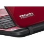 Refurbished Grade A1 Toshiba Satellite L50D-B-18X Quad Core 4GB 1TB 15.6 inch DVDSM Windows 8.1 Laptop in Red & Black
