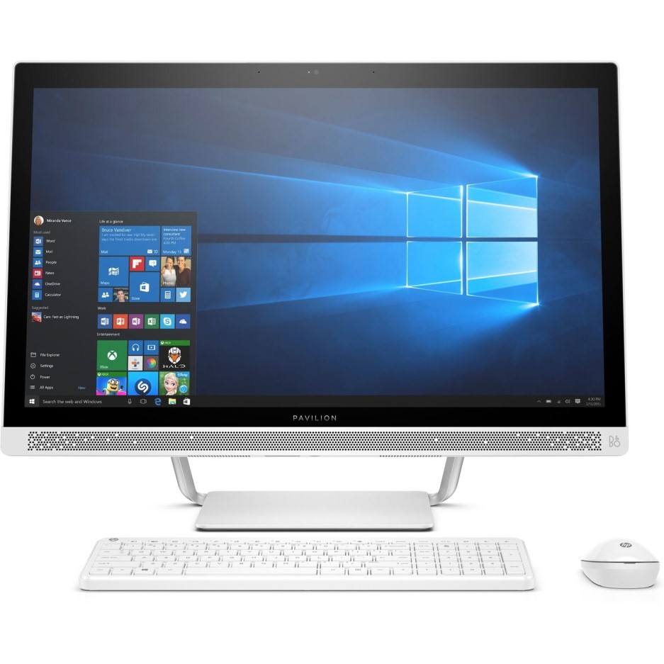 HP Pavilion Core i3-7100T 8GB 1TB DVD-Writer 27 Inch Windows 10 All In