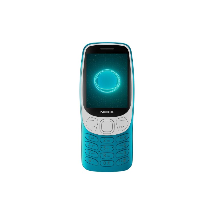 Nokia 3210 4G Scuba Blue 2.4" 4G Unlocked & SIM Free Feature Phone