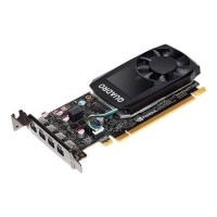 Hewlett Packard NVIDIA Quadro P600 - Graphics card - Quadro P600 - 2 GB GDDR5 - PCIe 3.0 x16 low profile - 4 x Mini DisplayPort - for Workstation Z240 SFF tower Z4 G4 Z440 Z6 G4 Z640 Z8 G4