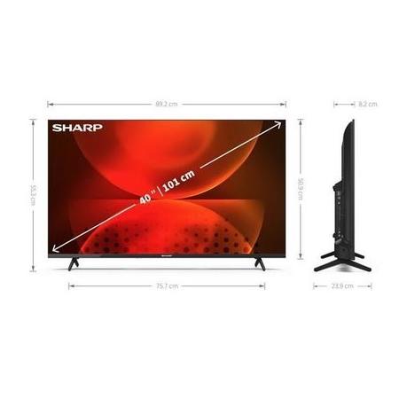 Sharp C24FH2KL2AB 24 inch Smart 720p HD Ready Android LED TV