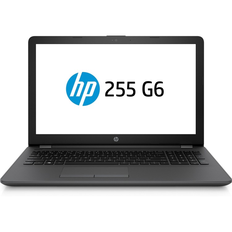 HP 255 G6 AMD A6-9220 4GB 256GB SSD DVD-Writer Radeon R4 15.6 Inch Windows 10 Laptop