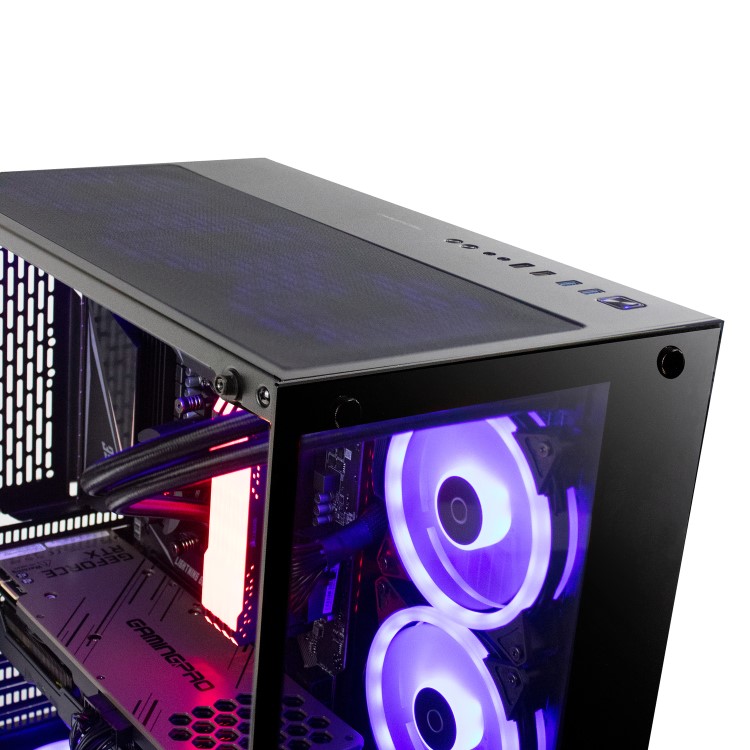 Fierce Knightmare AMD Ryzen 7 5800X 32GB 1TB SSD + 2TB HDD GeForce RTX 3090 Windows 10 Desktop Gaming PC