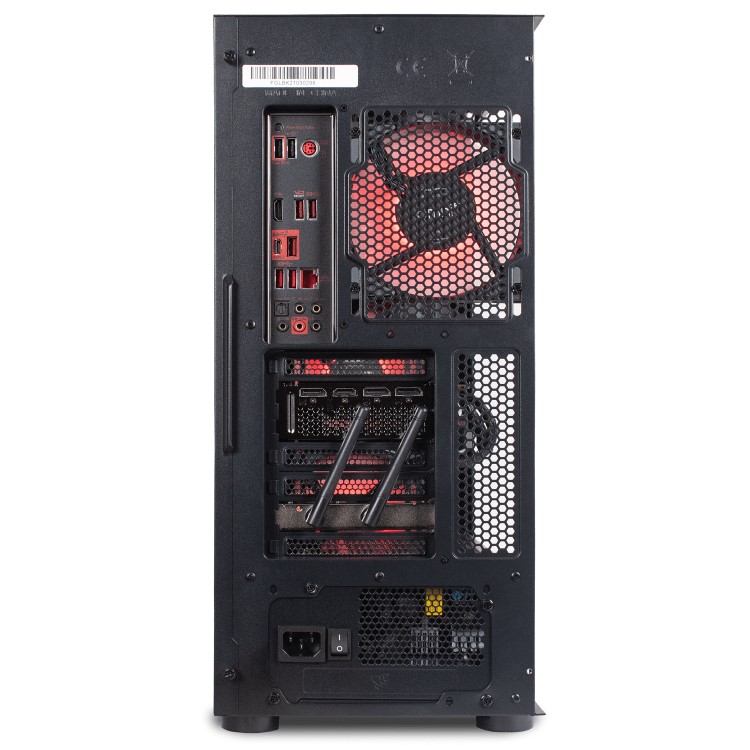 Fierce Lightning AMD Ryzen 7 5800X 16GB 500GB SSD + 2TB HDD GeForce RTX 3060 Windows 10 Desktop Gaming PC