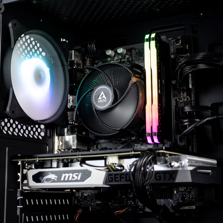 Fierce Nemesis Core i5-10400F 16GB 240GB SSD + 1TB HDD GeForce GTX 1660 TiWindows 10 Desktop Gaming PC