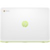 Refurbished HP 14-x000na Chromebook NVIDIA Tegra 2GB 16GB 14 Inch Chromebook in Neon Green