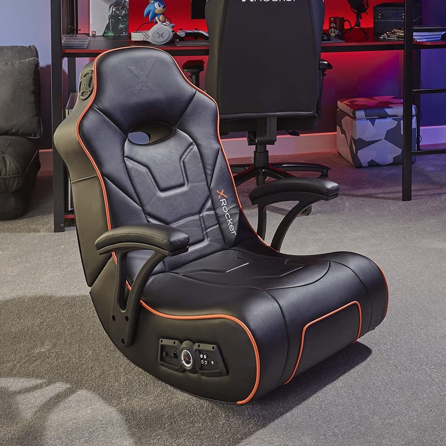 X Rocker G Force 21 Floor Rocker V2 Gaming Chair Laptops Direct X Rocker G Force 21 Floor Rocker V2 Gaming Chair Laptops Direct