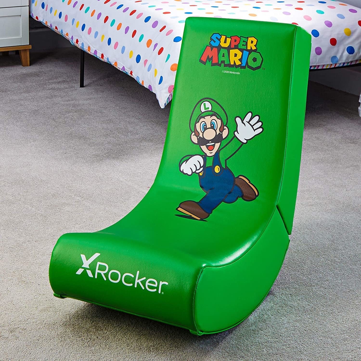 X Rocker Nintendo X Rocker Nintendo Video Rocker Gaming Chair - Luigi - Laptops Direct