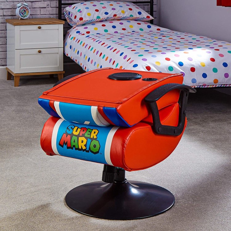 X Rocker Nintendo Super Mario 2.1 Gaming Chair - Mario Joy