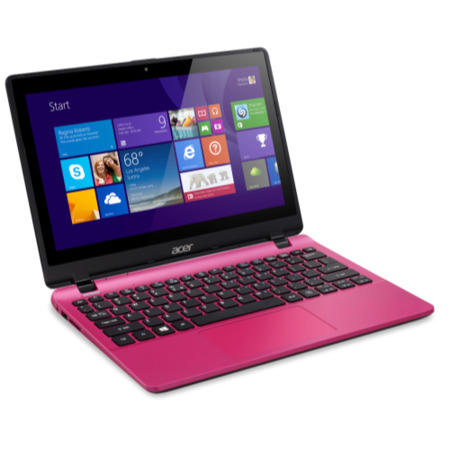 Refurbished Acer V3-111P 11.6" Intel Celeron N2830 4GB 500GB Windows 8.1 Touchscreen Laptop in Pink