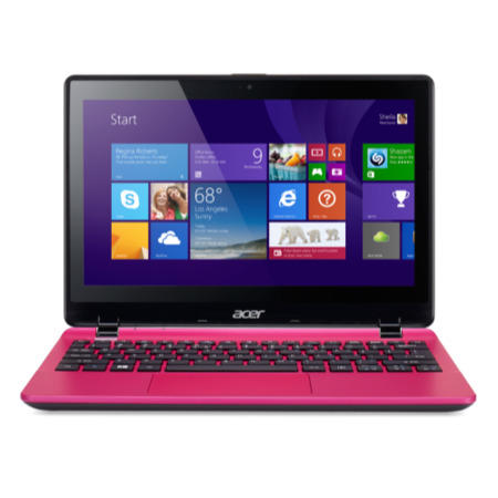 Refurbished Acer V3-111P 11.6" Intel Celeron N2830 4GB 500GB Windows 8.1 Touchscreen Laptop in Pink