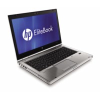 A1 Refurbished HP Elitebook 8460p Intel Core i5-2520M 4GB 250GB DVDRW 14 Inch Windows 7 Home Premium Laptop - Silver