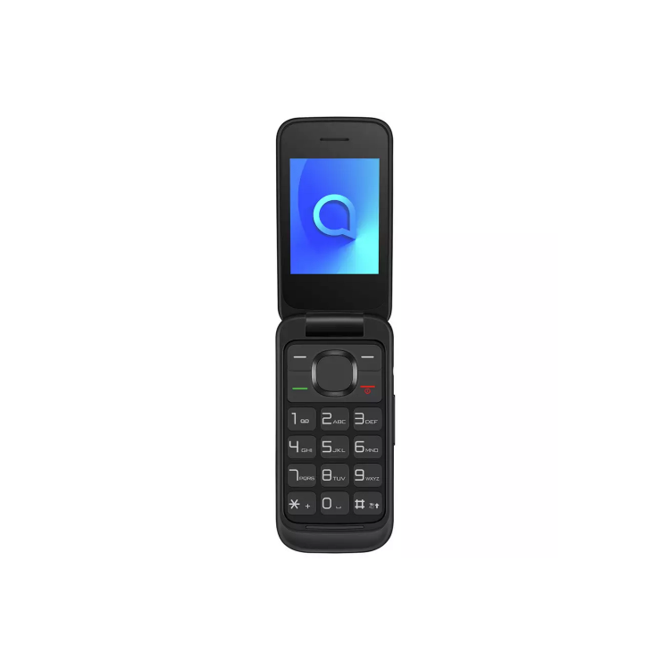 Alcatel 20.53 Black 2.4" 2G Easy-to-use Flip Phone Unlocked & SIM Free Mobile Phone