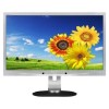 Philips 241P4 24&quot; Widescreen LED 1920x1080. Height Adjustable Pivot Speakers. VGA HDMI Display Port. Silver. 3 Year warranty.