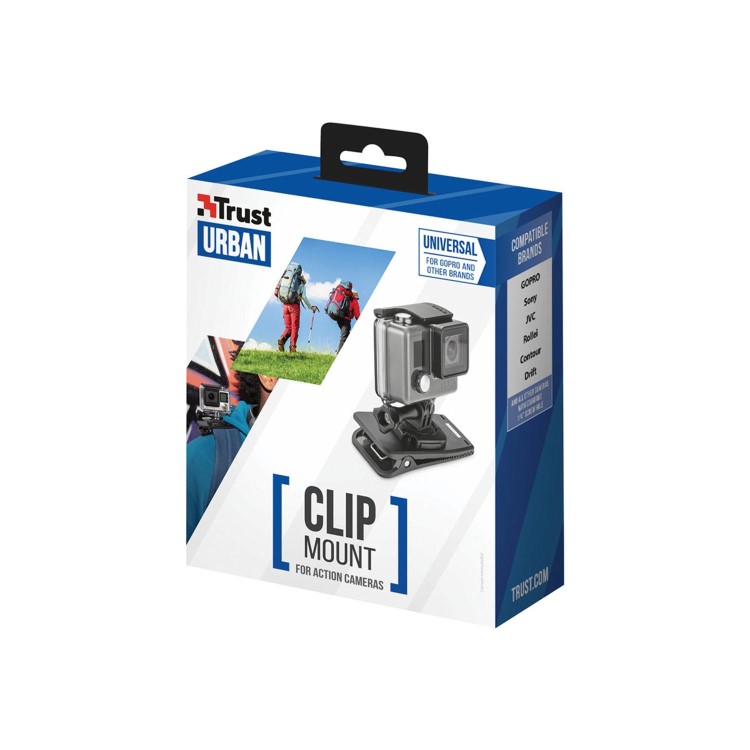 Trust Clip Mount For Action Cameras