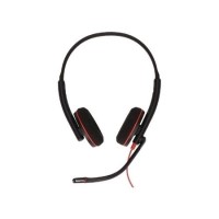 Poly Blackwire C3220 Double Sided On-ear Stereo USB with Microphone Headset Poly Blackwire C3220 Double Sided On-ear Stereo USB with Microphone Headset