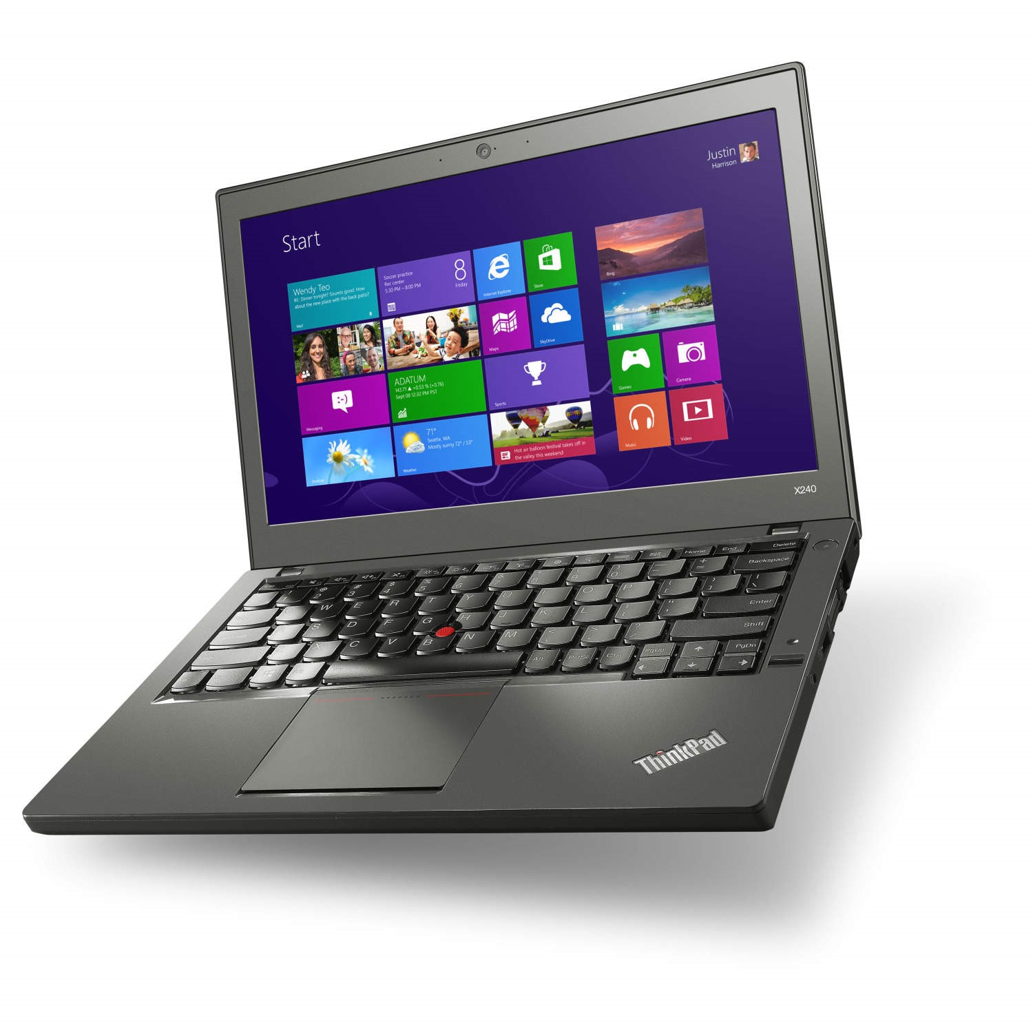 Lenovo ThinkPad X240 Core i3 4GB 500GB Windows 7 Pro / Windows 8
