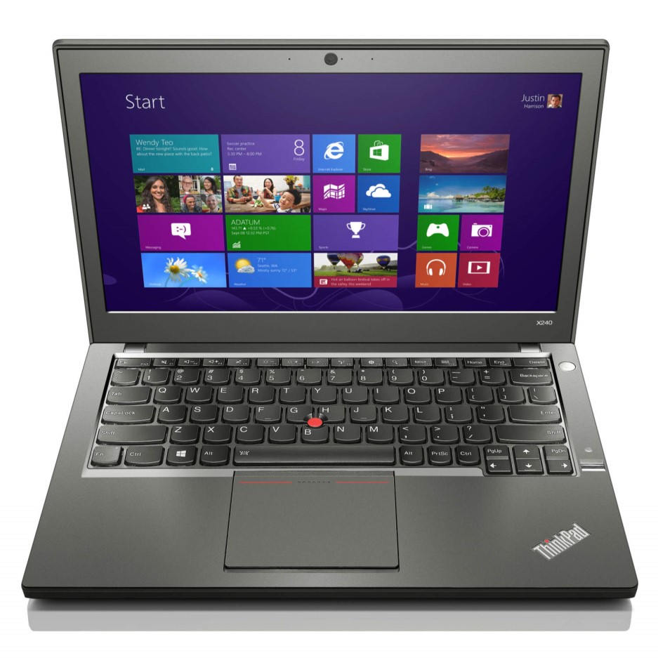 Lenovo ThinkPad X240 Core i3 4GB 500GB Windows 7 Pro / Windows 8 Pro