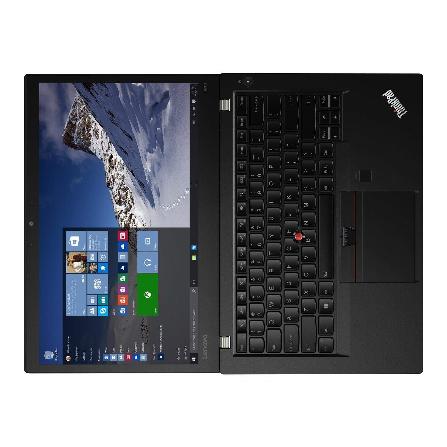 Lenovo T460s Core i7-6600U 8GB 256GB SSD 14 Inch Windows 7