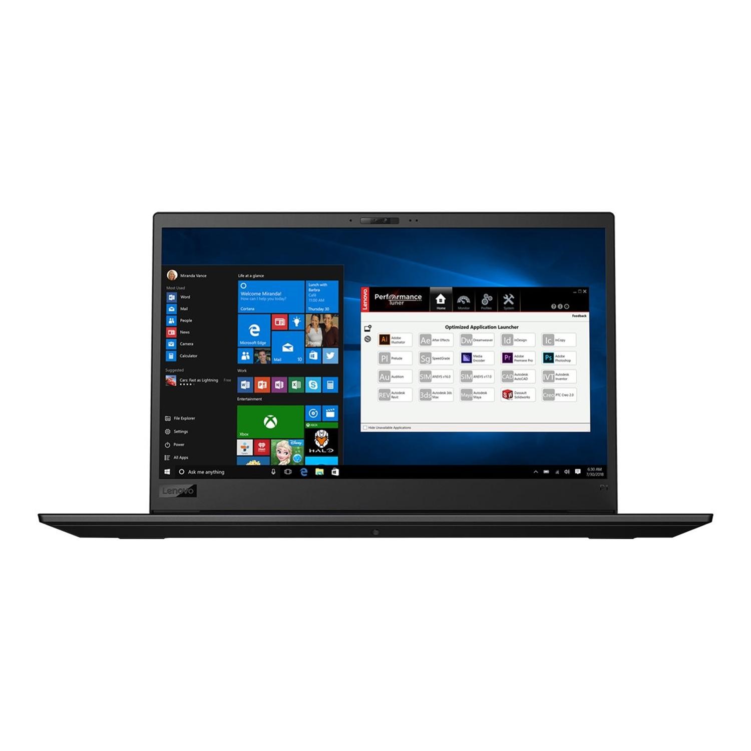 Lenovo ThinkPad P1 Core i7-9850H 16GB 512GB SSD 15.6 Inch FHD