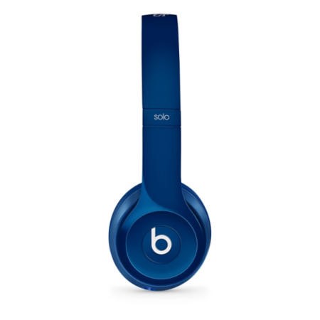 Beats Solo2 Wired On-Ear Headphones - Blue - Laptops Direct