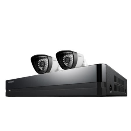 Samsung 500GB 4 Channel 960H DVR CCTV Security System with 2 x 720TVL  Cameras