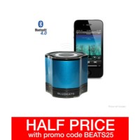 BluBeats Gravity Bluetooth Wireless Speaker - Half Price with Code BEATS25