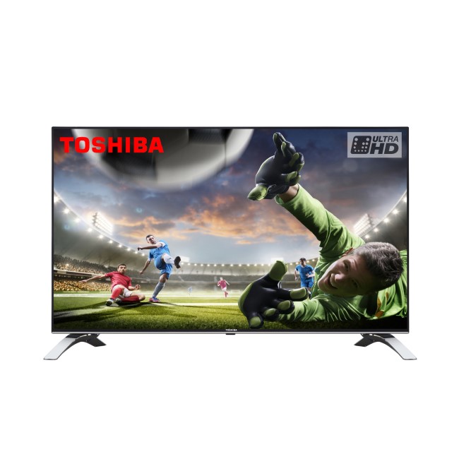 Refurbished Toshiba 65" 4K Ultra HD LED Freeview Play Smart TV without Stand