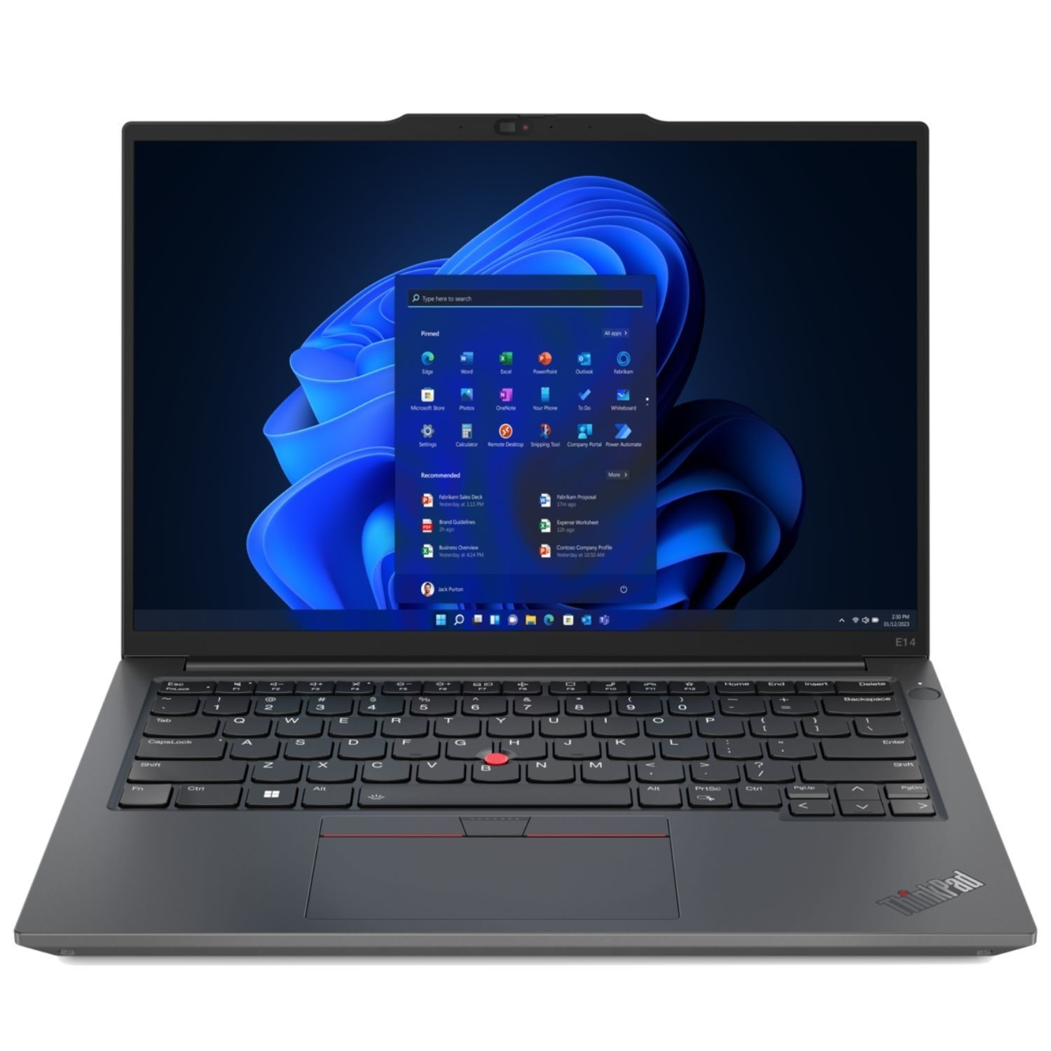 Lenovo ThinkPad E14 Intel Core i5 8GB RAM 256GB SSD 14 Inch Windows 11 Pro Laptop