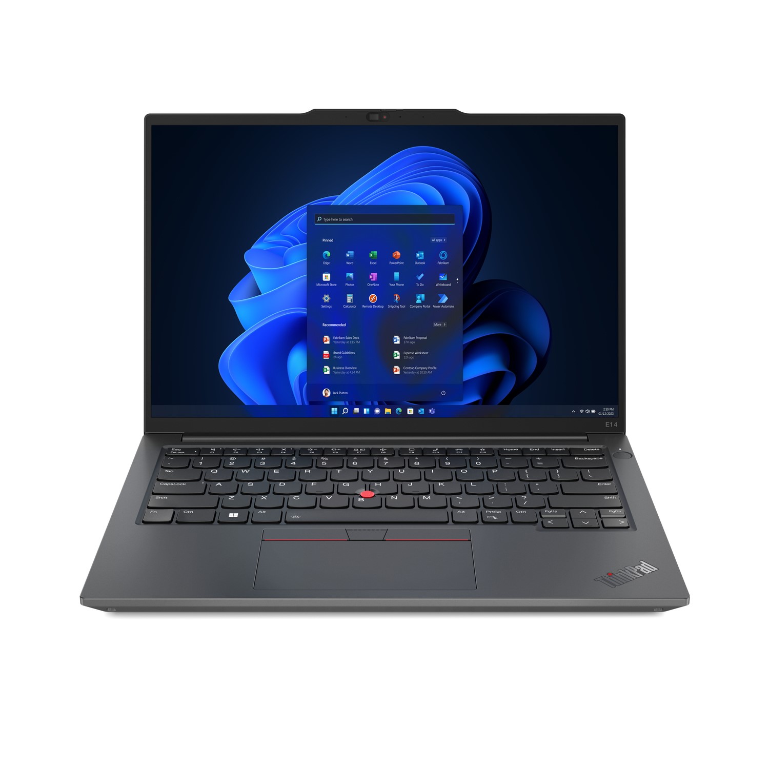 ThinkPad E14 RAM 512GB SSD 14 Inch Windows 11 Pro Laptop