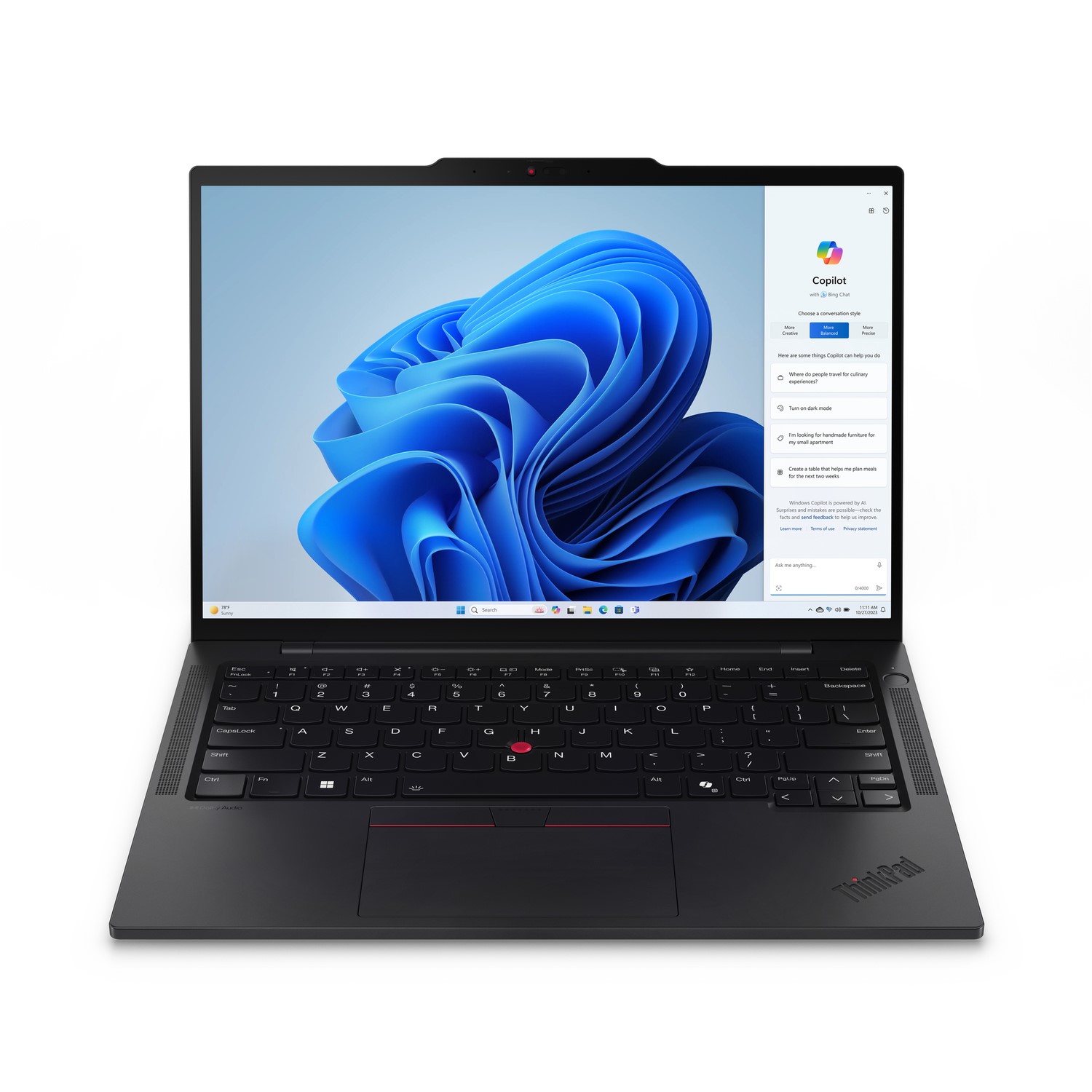 Lenovo ThinkPad T14s Intel Core Ultra 7 32GB RAM 1TB SSD 14 Inch Windows 11 Pro Laptop