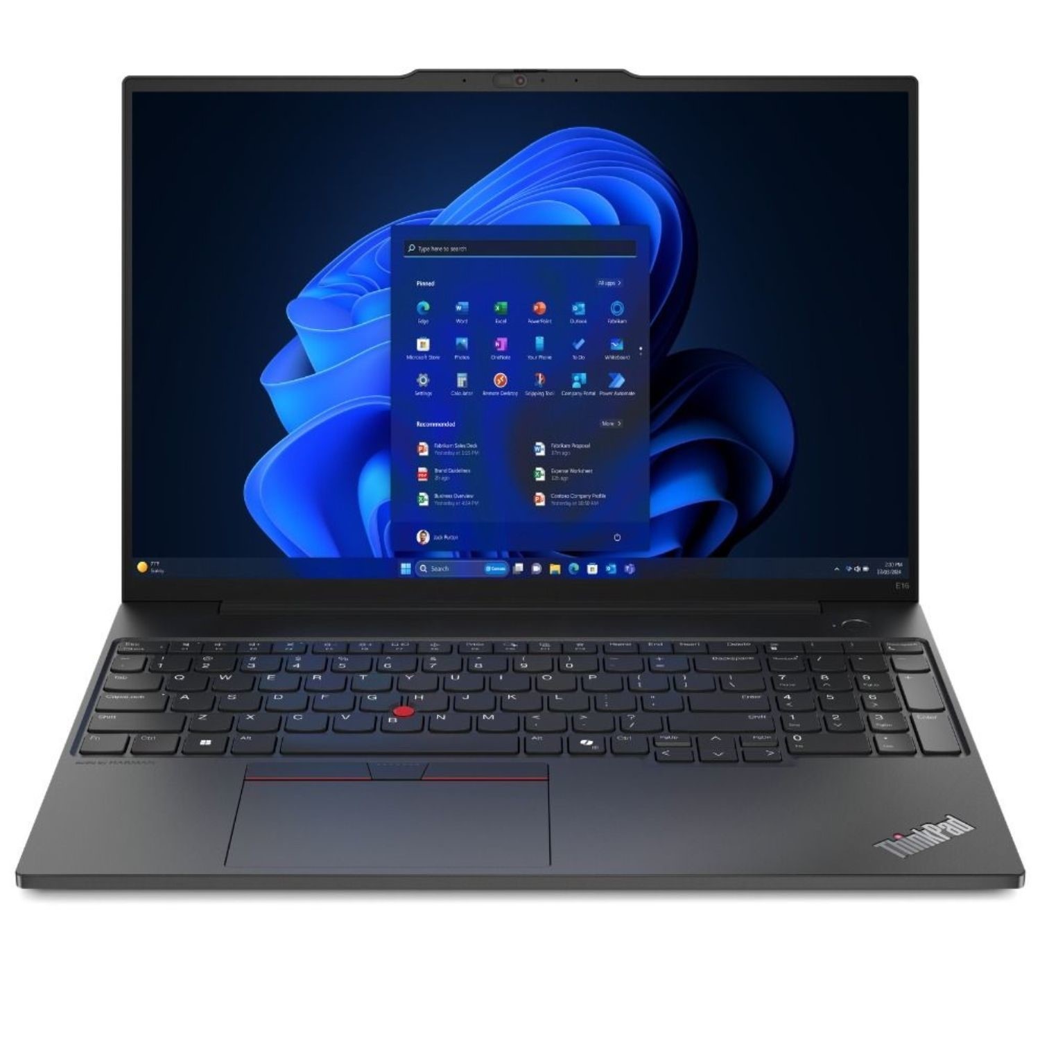 Lenovo ThinkPad E16 AMD Ryzen 5 16GB RAM 256GB SSD 16 Inch Windows 11 Pro Laptop