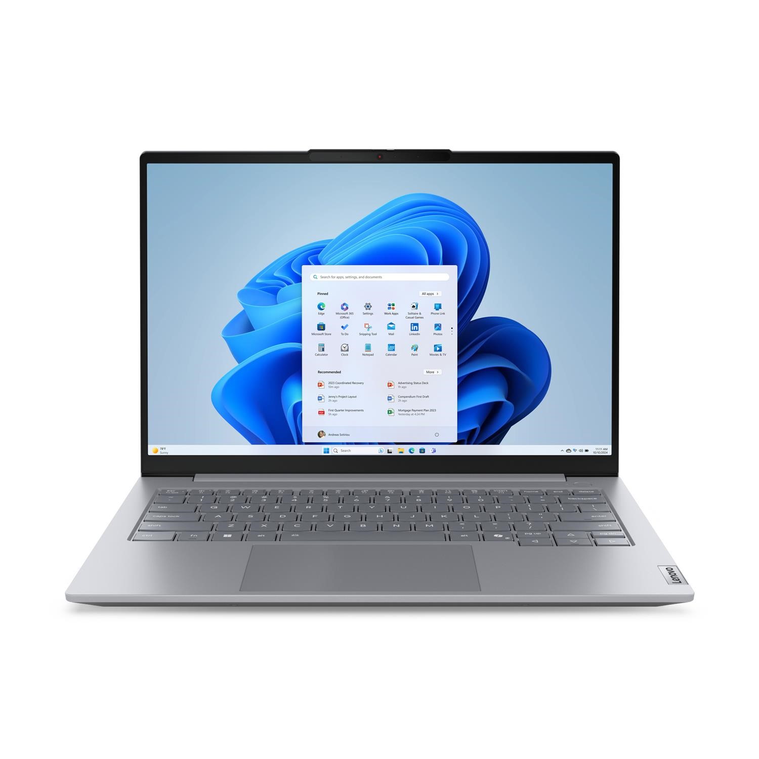 Lenovo ThinkBook 14 Intel Core 5 16GB RAM 256GB SSD 14 Inch windows 11 Pro Laptop+D32