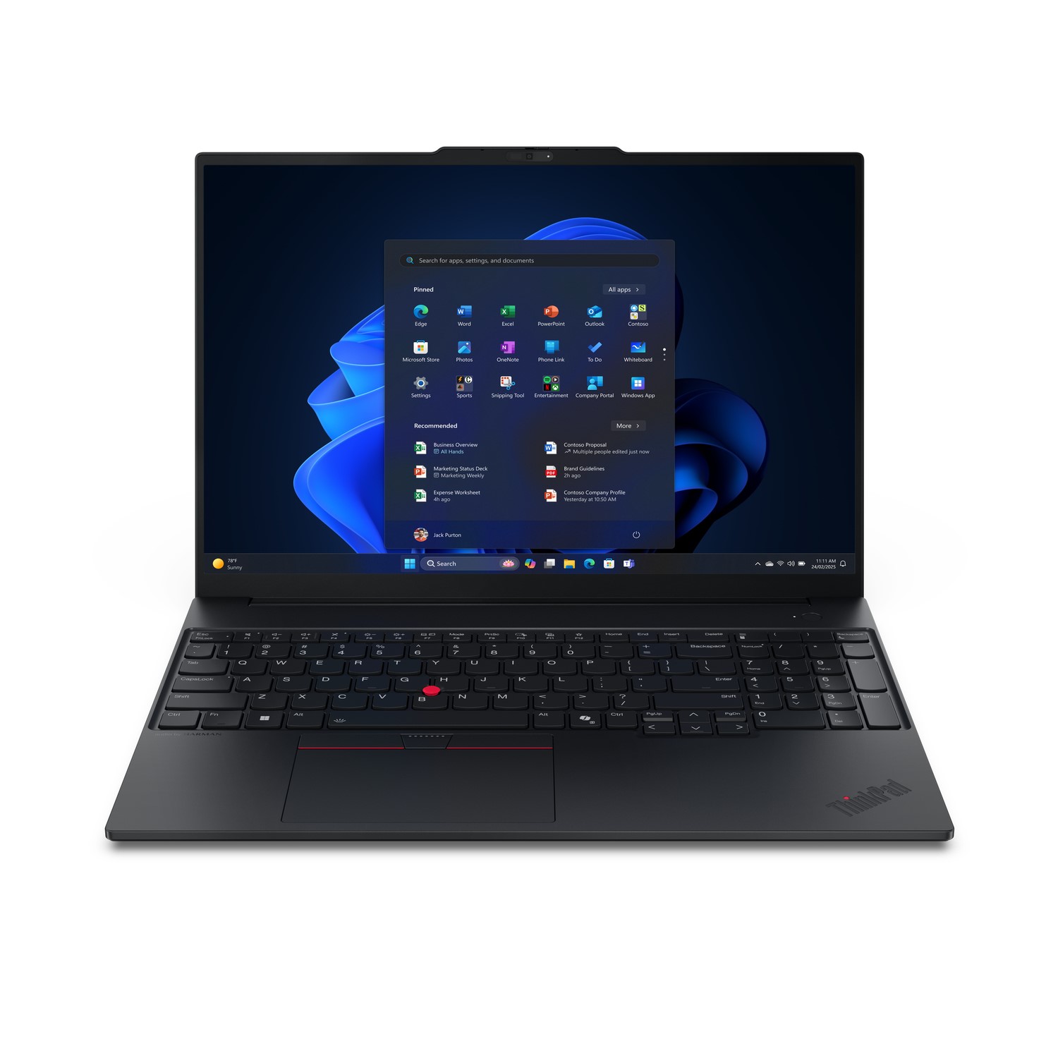 ThinkPad E16 Gen 3 AMD Ryzen 7 RAM 512GB SSD 16 Inch Windows 11 Pro Laptop