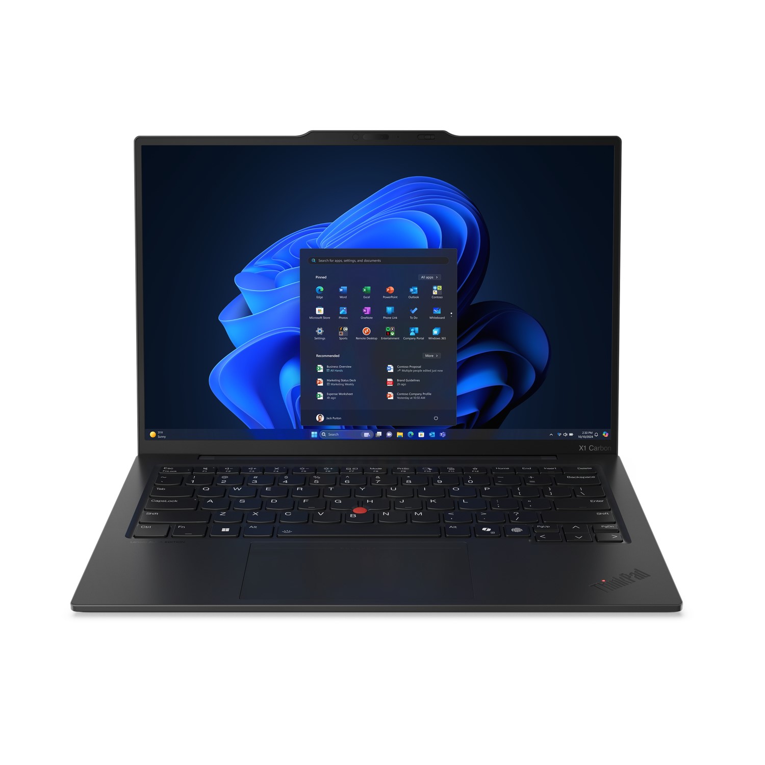 ThinkPad X1 Carbon Intel Core Ultra 7 355 RAM 512GB SSD 14 Inch Windows 11 Pro Laptop