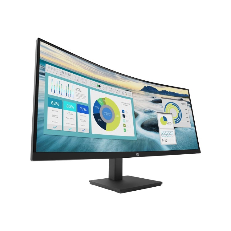 HP P34hc G4 34" VA WQHD USB-C Curved VA Monitor