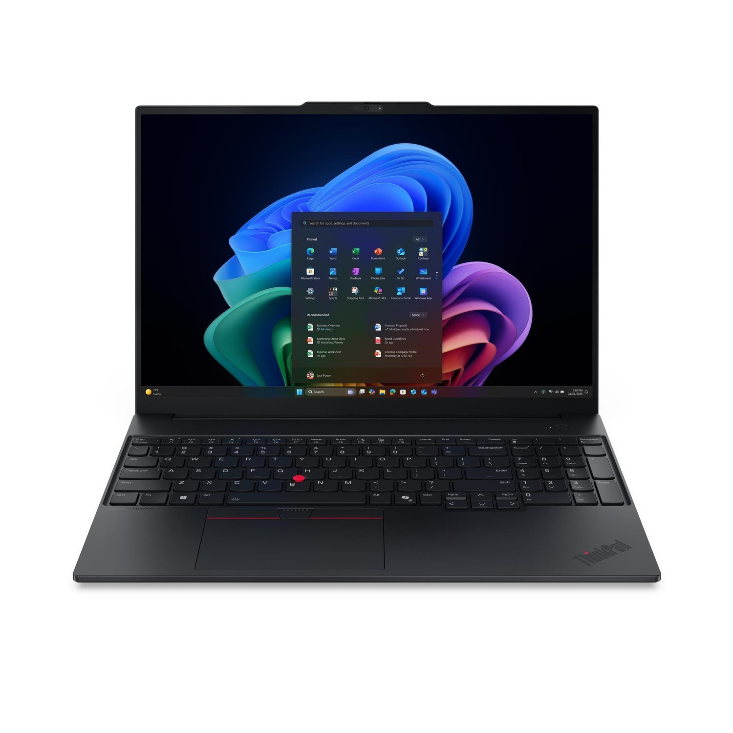 ThinkPad E16 Gen 4 Copilot+ PC Intel Core Ultra 5 RAM 512GB SSD 16 Inch Windows 11 Pro Laptop