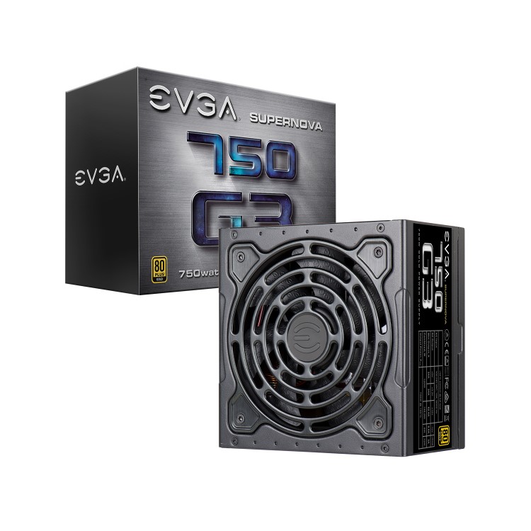 EVGA 750W 80 Plus Gold Fully Modular Power Supply