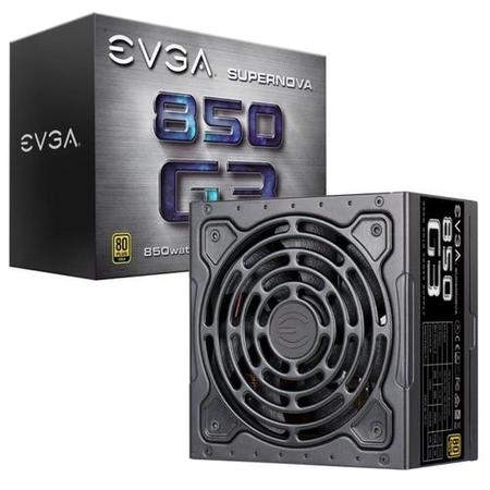 EVGA SuperNOVA G3 850W 80 Plus Gold Fully Modular Power Supply