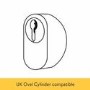 GRADE A1 - Nuki Smart Lock 2.0 for Oval Cylinder Locks - works with iOS & Android